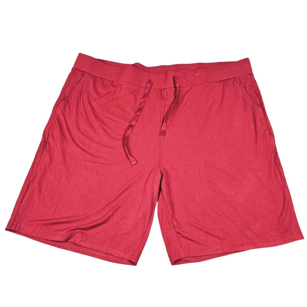 Bamboo Blend Lounge Shorts XXXL Cozy Earth Casual Drawstring Pockets 3XL‎